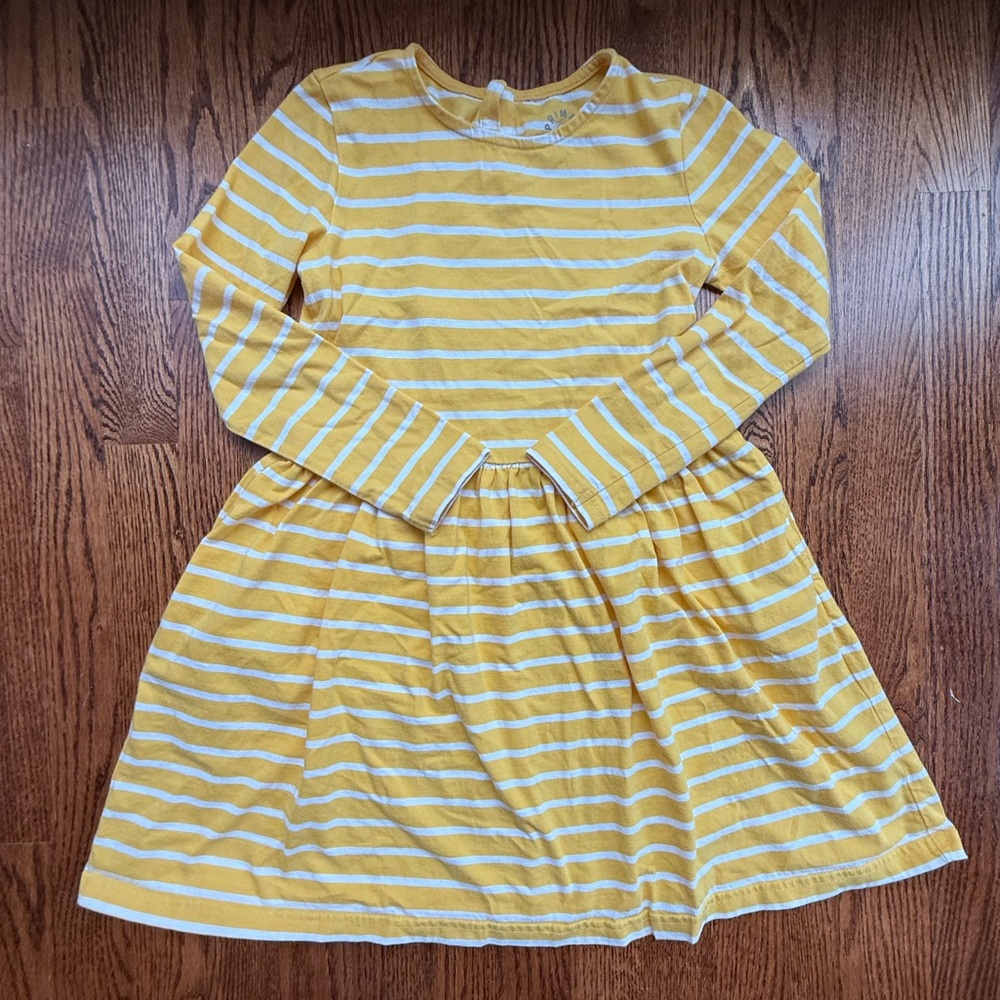 Primary Striped Dress 8-9 Years